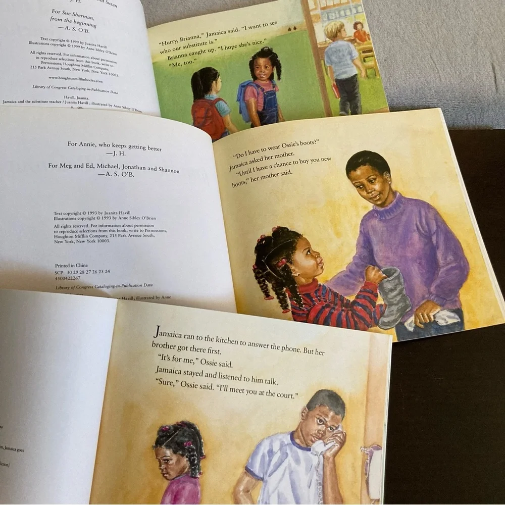 Houghton Mifflin three picture